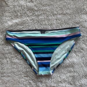 Aerie Multicolor Striped Bikini Bottom